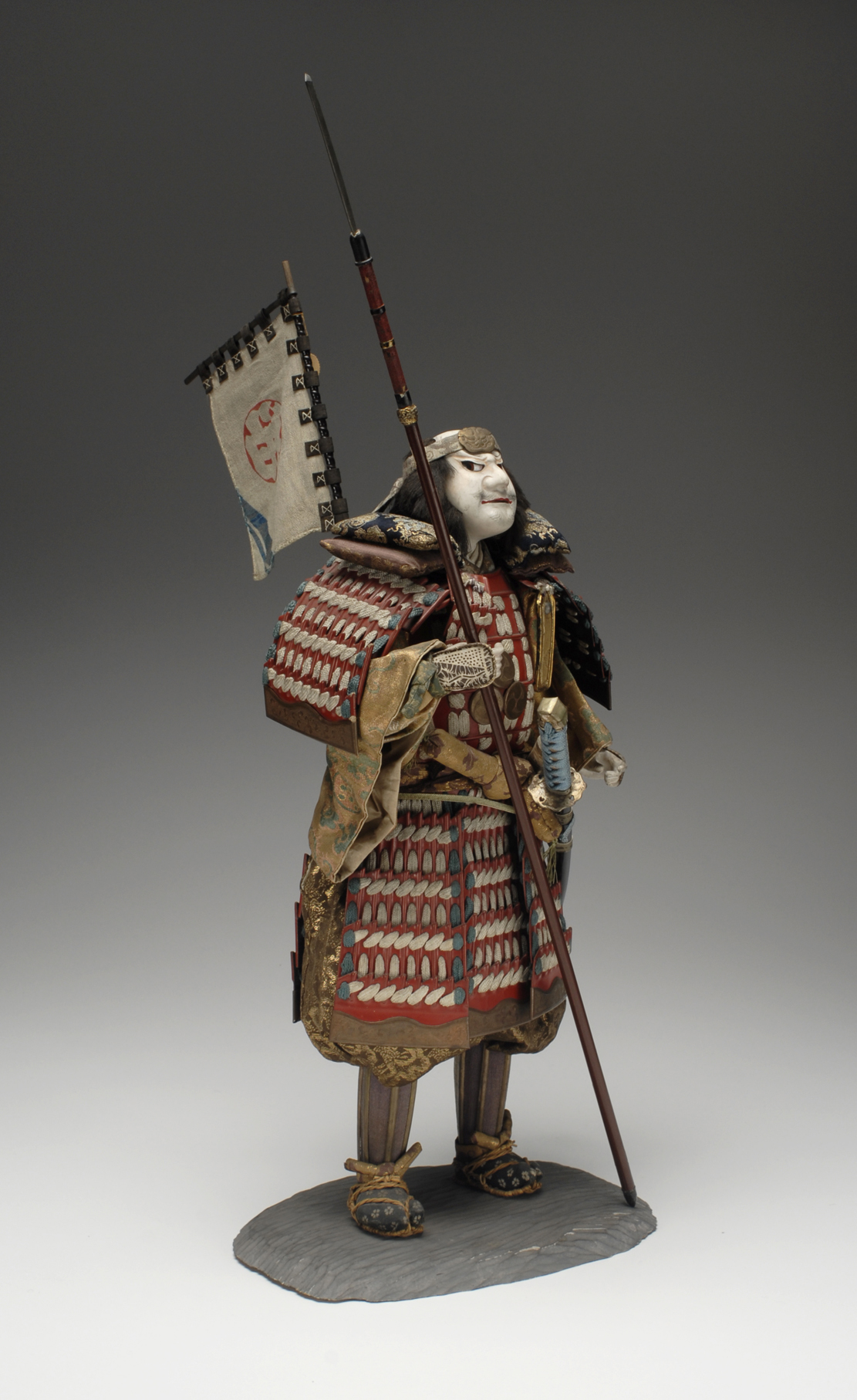 Doll%2C%20General%20Kasuya%20Takenori%20%28Sukezaemon%29%2C%20from%20a%20set%20portraying%20Toyotomi%20Hideyoshi%20and%20his%20Seven%20Spears%20%28Loyal%20Generals%29%20before%20the%20Battle%20of%20Shizugatake%20%281583%29