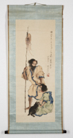 Hanging%20scroll%2C%20Ainu%20Fisherman%20with%20Woman%20Suckling%20a%20Bear%20Cub