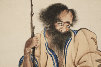 Hanging%20scroll%2C%20Ainu%20Fisherman%20with%20Woman%20Suckling%20a%20Bear%20Cub