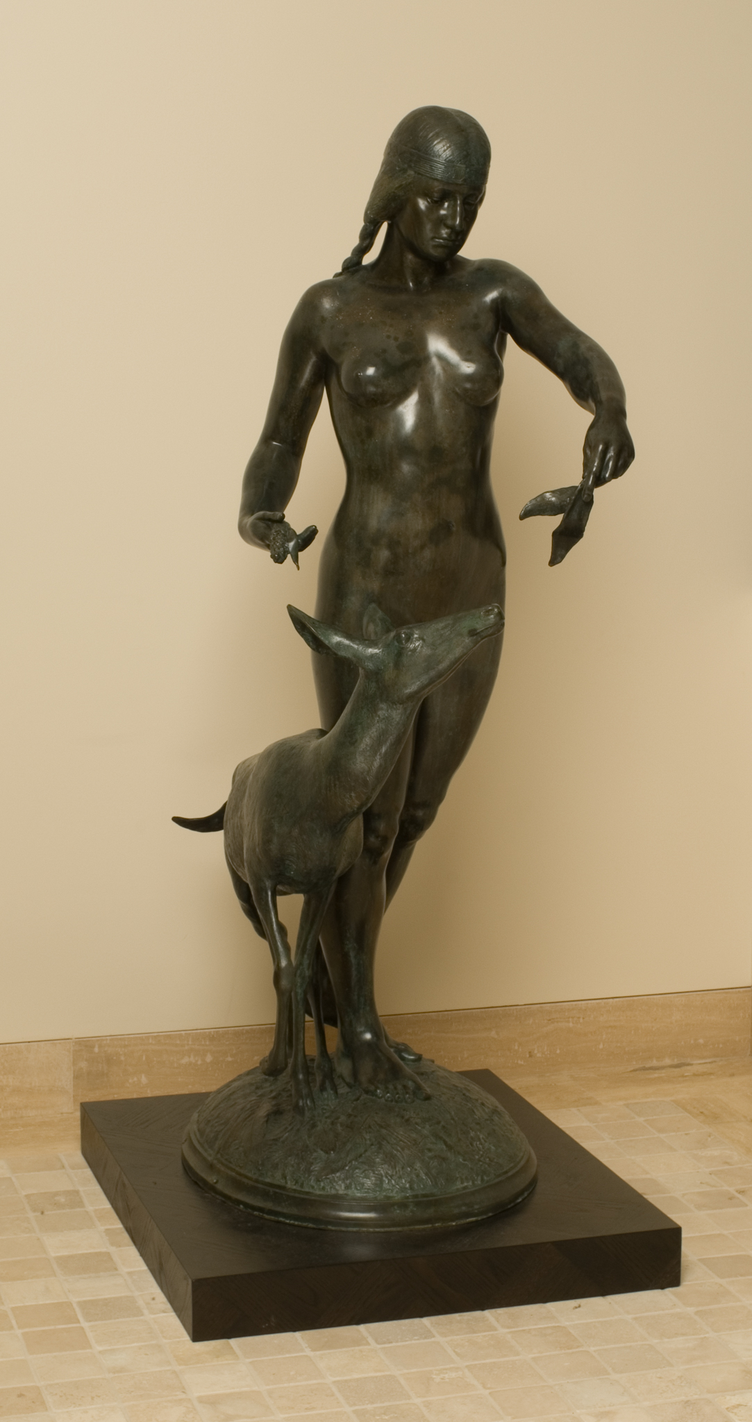 sculpture%2C%20Indian%20Maiden%20and%20Fawn
