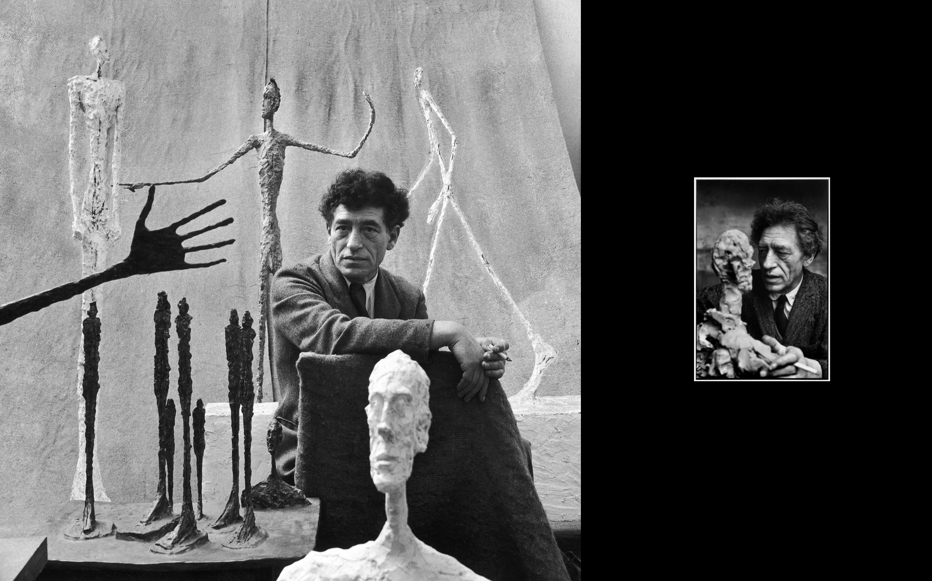 Alberto Giacometti (Swiss, 1901-66)Buste d'Annette VIII, conceived in 1962 and cast in 1965Bronze with brown and green patinaPrivate Collection; L2019:138.1 (Not shown) Modern artist Alberto Giacometti created eight plaster busts of his wife, Annette, in 1962, completing the series with two morein 1964 and 1965. The group marks the only period of concentrated portraiture of his wife in the artist’s career. Giacometti’sidiosyncratic manipulation of bronze yields a heavily textured surface at odds with his choice of medium. The delicate featuresand abstracted upper body of Annette seem to have more in common with an unfinished mass of modeled clay that still retainsthe heat of the sculptor’s hands. Her face is alive with wisdom and discerning beauty as she gazes unflinchingly toward viewers.Though remembered as one of the most significant sculptors of the twentieth century, Giacometti was also a highly creativepainter, draftsman, and printmaker. His innovative conceptual style transitioned away from the influence of Cubism andSurrealism in the 1930s as the artist settled into the psychological, often haunting, explorations of the human figure for which heis best known.