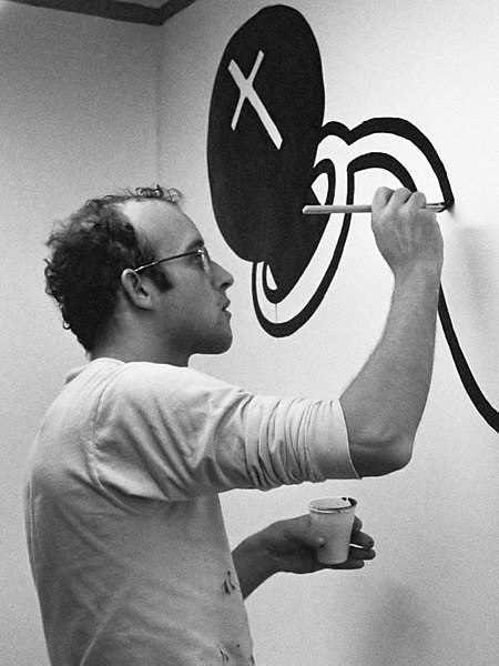 
		
			<a href="http://www.haring.com/"
				target="_blank">The Keith Haring Foundation: biography, essays and press, interviews, artworks
			In 1980 <a href="https://www.rollingstone.com/culture/culture-news/keith-haring-just-say-know-71847/"
				target="_blank">Rolling Stone interviewed Haring while the artist was at work on a 500 ft mural with high school students in Chicago. Haring discusses his upbringing and education, relationships with Andy Warhol and Jean-Michele Basquiat, and AIDS crisis and his relationship with the disease. Speaking of his symbolic pictorial language, Haring remembers “trying to figure out where this stuff came from, but I have no idea. It just grew into this group of drawings. I was thinking about these images as symbols, as a vocabulary of things… Suddenly it made sense to draw on the street, because I had something to say.” 
			The Guardian published <a href="https://www.theguardian.com/artanddesign/2019/jun/02/public-has-right-to-art-keith-haring-tate-liverpool-exhibition"
				target="_blank">a profile of Haring in 2019 celebrating his consistent relevance with memories from fellow artists and friends. “He was unique,” explains Carlos Rodriguez, a graffiti artist who worked with Haring.“The vernacular of his art was so appealing, with a quality of entertainment. But it was also a tremendous, beautiful response to the activism of the time… the really unusual thing about Keith is that he felt he could be of service.”
		
	